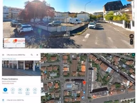 parking aérien à louer/3 rue de livron pau/dispo