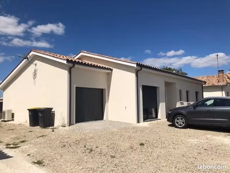 location maison 4 pièces plain-pied avec jardin et garage