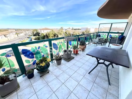 vente appartement 4 pièces 106 m² à serignan (34410)  379 000 €