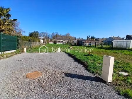 terrain constructible viabilisé à vendre