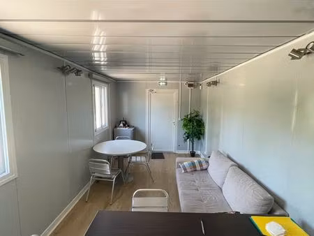 location bureau modulaire 18 m² - la valentine - sécurisé - parking