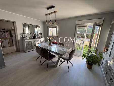 maison semi ind 92m2 avec jardin et garage à st saulve