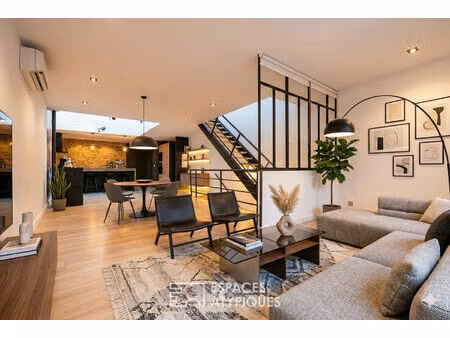 maison de village de caractère avec terrasse et verrière zénithale - torreilles