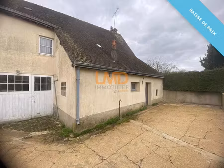 vente maison 4 pièces 113 m² à la ville-aux-clercs (41160)  61 000 €