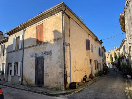 dpt gironde (33)  à vendre rions 2 maison p6  cité médiévale de rions