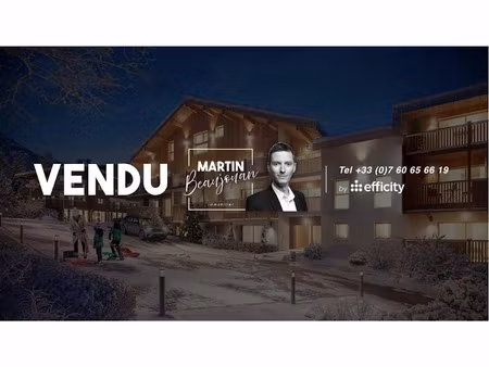vente appartement 5 pièces 97.57 m² à les houches (74310)  579 000 €