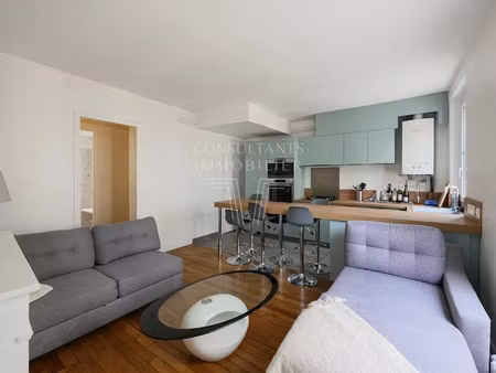 vente appartement 3 pièces 62.57 m² à paris 16ème (75016)  829 000 €