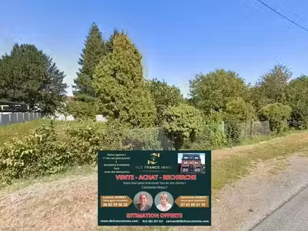 vente terrain 1078 m² à berlaimont (59145)  45 000 €