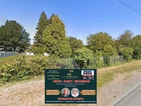 vente terrain 1078 m² à berlaimont (59145)  45 000 €