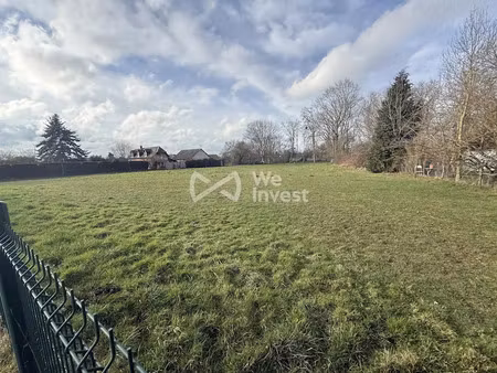 vente terrain à batir 3412 m² à tournedos-bois-hubert (27180)  59 000 €