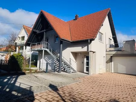 joli rez de jardin 72m2 hab - 3p - garage double