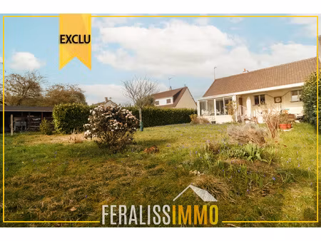 maison de plain-pied 3 chambres avec sous-sol total