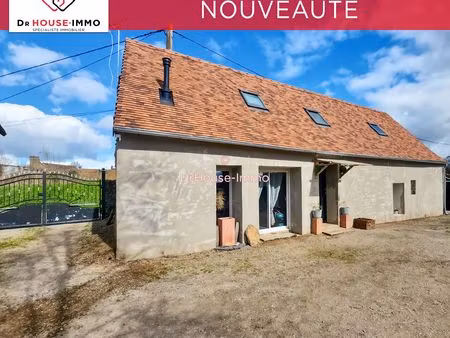 maison de 88 m² avec trois chambres et terrain très agréable de 1 100 m².