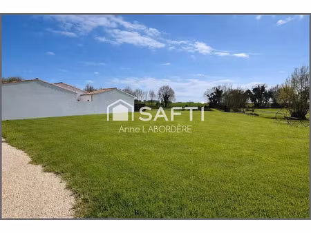 vente terrain à batir 466 m² à sainte-soulle (17220)  128 000 €