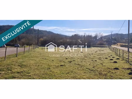 vente terrain 2574 m² à les planches-en-montagne (39150)  110 000 €