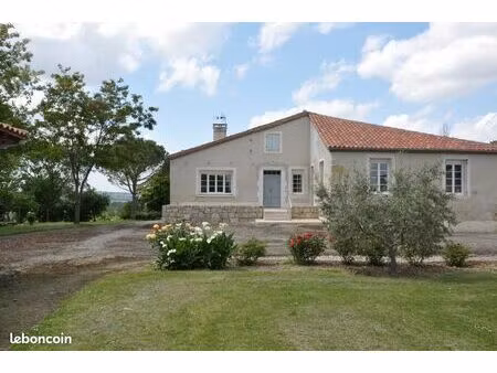 maison de campagne t4 à 20 km agen boé