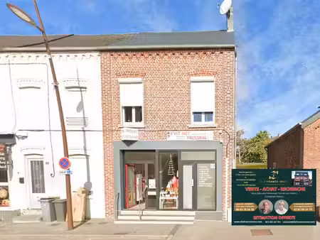 vente locaux professionnels 1 pièce 120 m² à aulnoye-aymeries (59620)  116 600 €