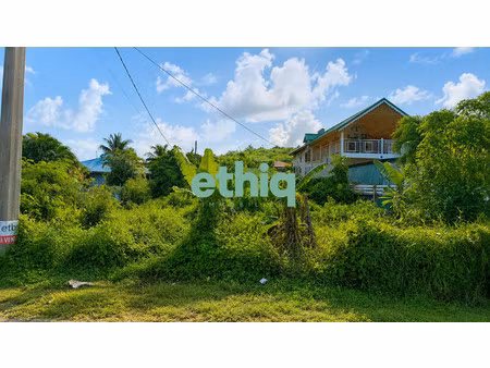 terrain plat - plage à pied - 820 m² saint felix