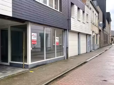 gelijkvloers handelspand te koop!