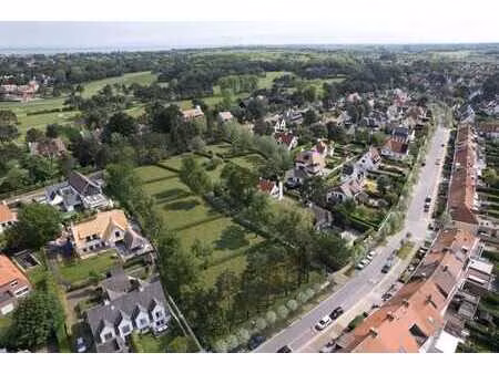 villas exclusives et terrains à bâtir au magere schorre