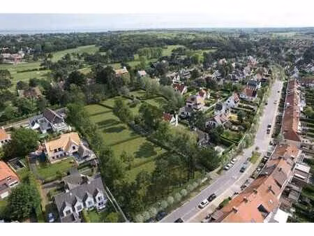 villas exclusives et terrains à bâtir au magere schorre