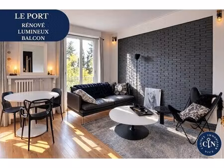 2 pièces – quartier du port / lympia – au calme absolu