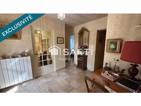 maison traditionnelle 123 m² – 4 chambres – sous-sol 100 m² – au calme - terrain construct