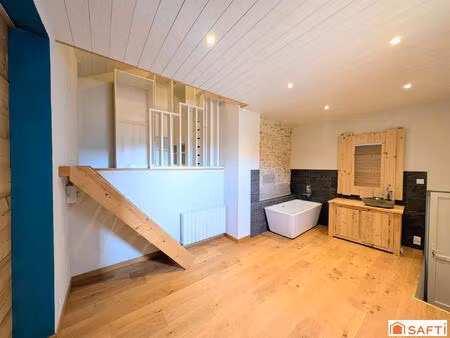 maison 4 chambres avec jardin + appartement