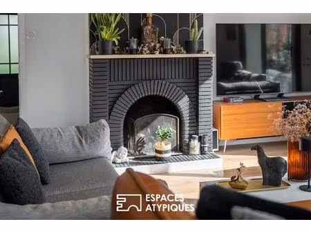 maison de famille revisitée : éclat contemporain et écrin de verdure à carquefou