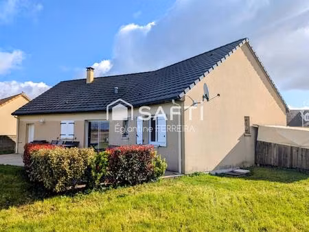 a 10 minutes d' issoudun  pavillon plain-pied de 2013 t4 avec garage et jardin