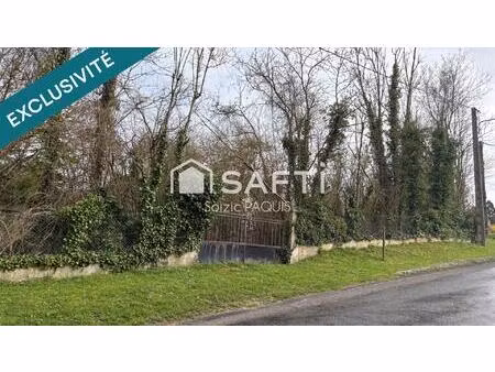 terrain à bâtir proche gare nanteuil-saâcy