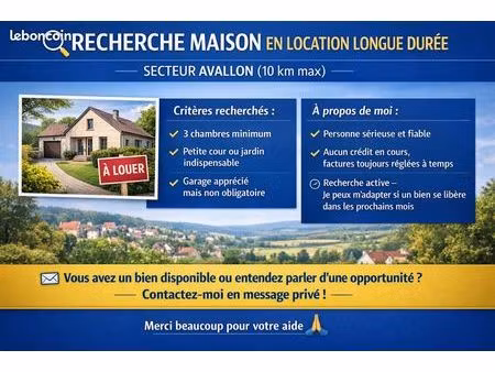 recherche location maison