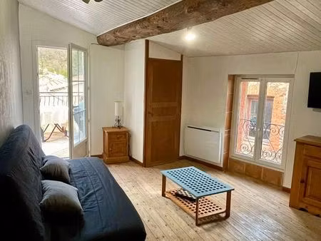 maison de village meublé avec balcon