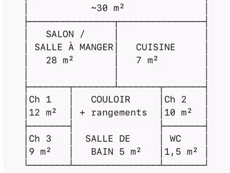 recherche maison entre 70 et 80 m2 amiens sud
