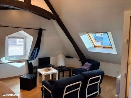 appartement meublé - centre lillebonne - 56m2