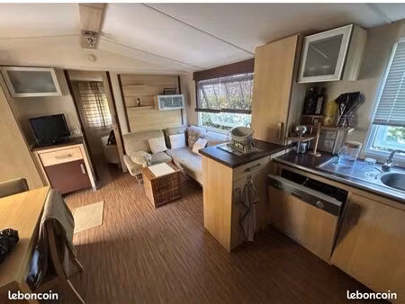 location mobilhome 3 chambres herm 600e/ mois