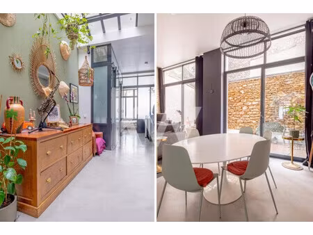 grand loft 2 chambres terrasse belle hauteur