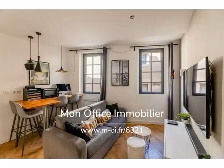 référence : 6321-eth. - appartement - t2 - 28m2 - centre ville historique - rénové - aix-e