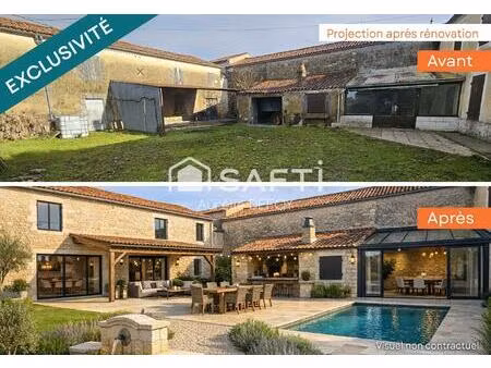 vente maison 7 pièces 300 m² sainte-même (17770)