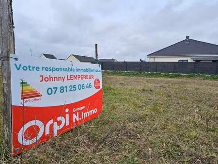 terrain constructible à vendre