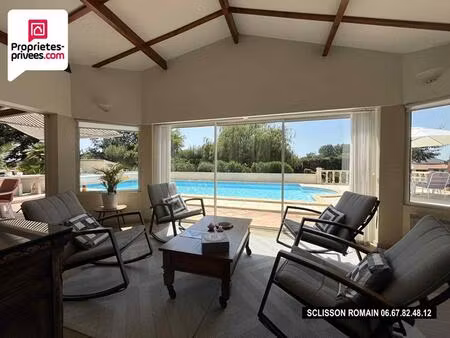 maison familiale braud et st louis - 188m2 - 4 chambres - piscine - grand jardin - prix 45