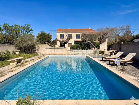 gignac la nerthe - maison familiale avec piscine sur plus de 1090m2 de terrain