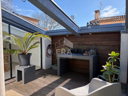 maison de ville en duplex de 126 m² avec avec terrasse et garage