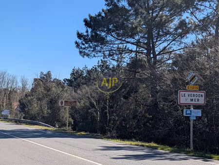 terrain le verdon sur mer 640 m2