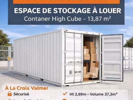 espace de stockage à louer la croix-valmer