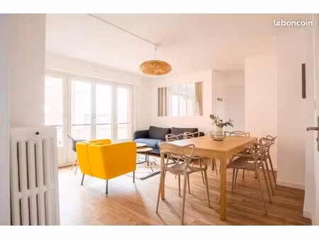 appartement meublé 3 chambres - la madeleine saint-maur (tram) - 1400cc