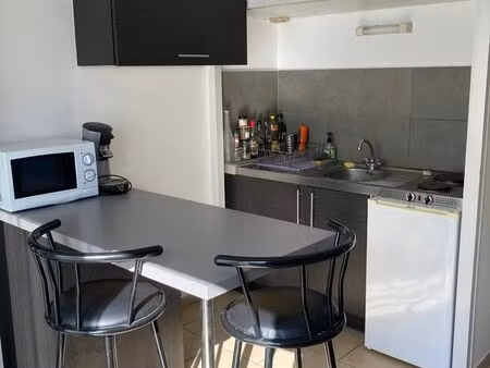 studio avec balcon et garage