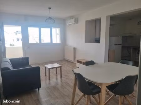 appart t3 meublé + clim réversible
