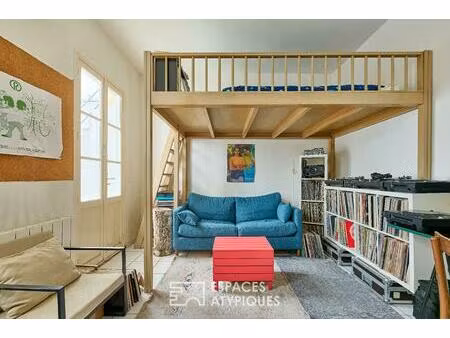 appartement sur cour à optimiser aux abbesses