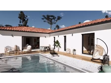 vente maison à construire 110 m² seignosse (40510)